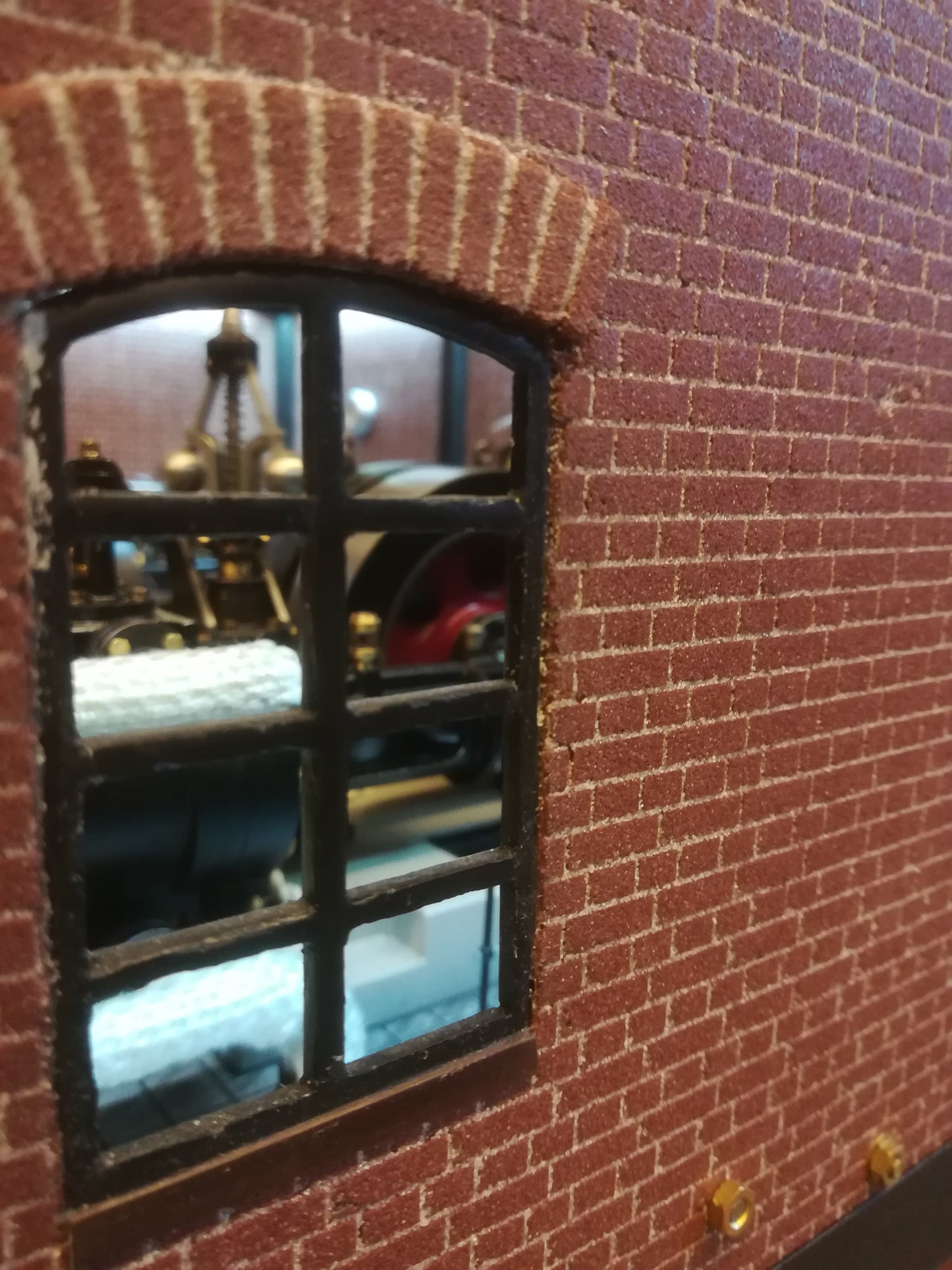 Ziegelmauer, Blockverband (1:22,5)