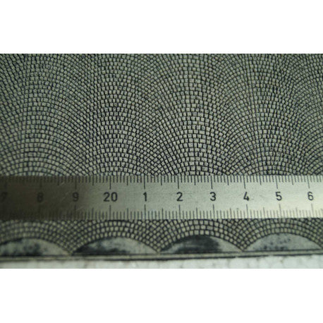 Pflasterplatz H0, römisch verlegt