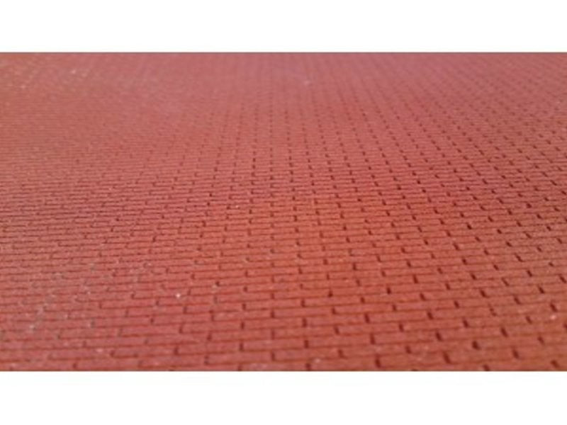 Ziegelmauer, Läuferverband (1:22,5)