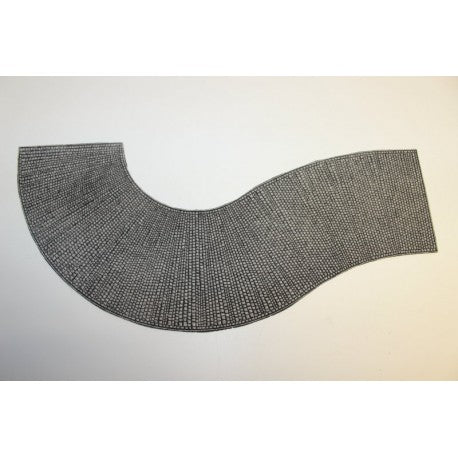 H0 (1:87) Kurve universal, gerade verlegt