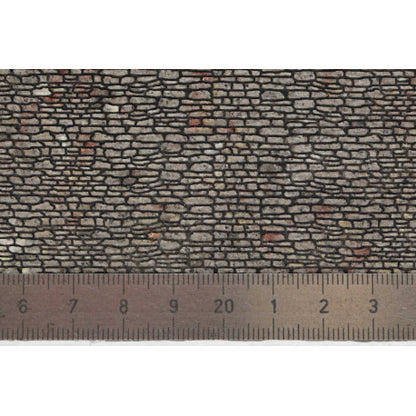 Mauer mit Bruchsteinen XS