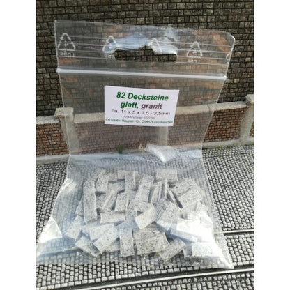 Decksteine / Attika für Mauern