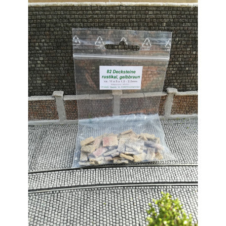 Decksteine / Attika für Mauern