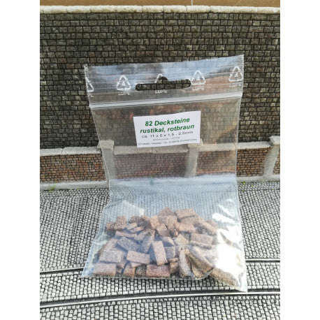 Decksteine / Attika für Mauern