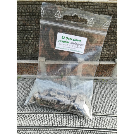 Decksteine / Attika für Mauern