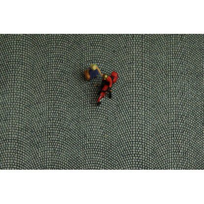 Pflasterplatz H0, römisch verlegt