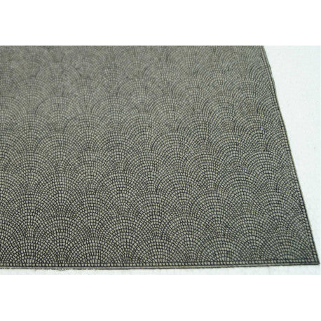 (Spur0) Mosaikpflaster, Schuppenverlegung