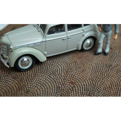 (Spur0) Mosaikpflaster, Schuppenverlegung