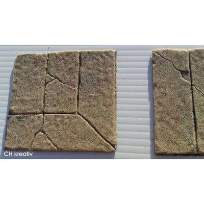 Gehweg- Platten- Ecke