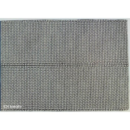 Kopfsteinpflaster, gerade Verlegung