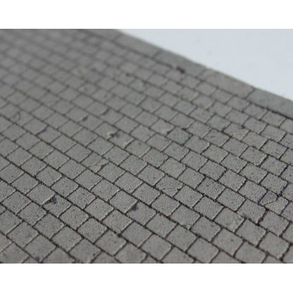 (Spur0) Betonplatten mit Randsteinen