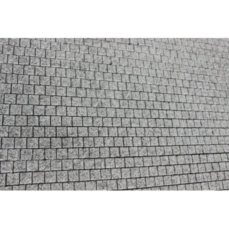 (Spur0) Betonplatten mit Randsteinen