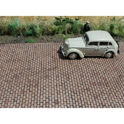 (Spur0) Pflasterstraße Großpflaster