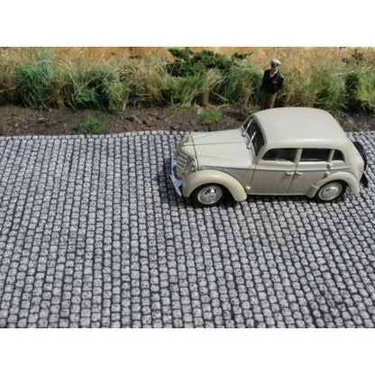 (Spur0) Pflasterstraße, gerade verlegt