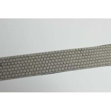 H0 (1:87) Gehweg mit Beton-/Terrazzoplatten