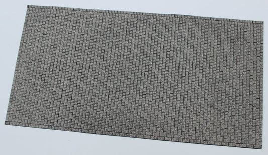 Kopfsteinpflaster, gerade Verlegung (1:22,5)