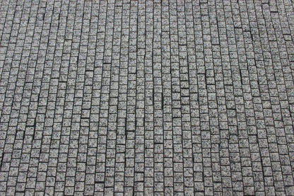 Kopfsteinpflaster, gerade Verlegung (1:22,5)