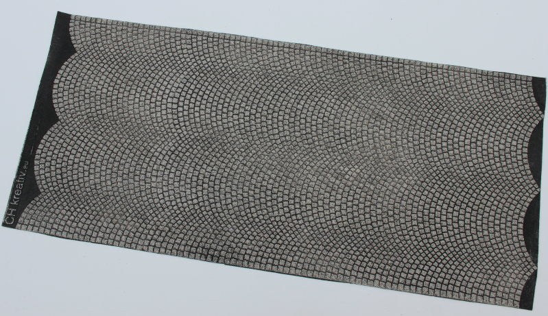 Kopfsteinpflaster, römisch verlegt (1:22,5)