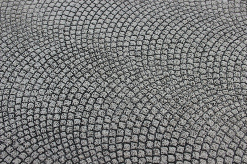 Kopfsteinpflaster, römisch verlegt (1:22,5)