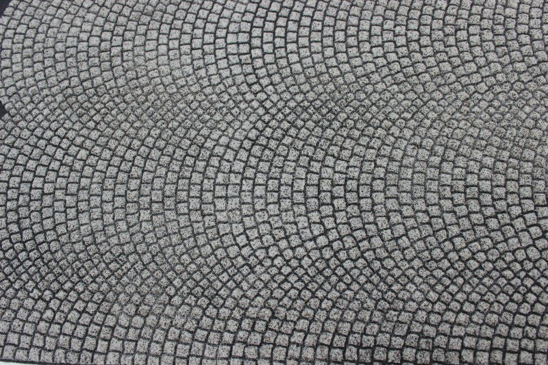 Kopfsteinpflaster, römisch verlegt (1:22,5)