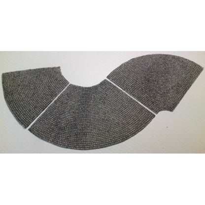 H0 (1:87) Kurvensegment eng, 90°