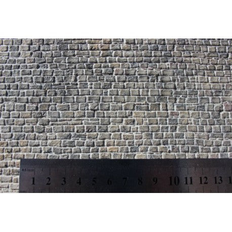 Mauerwerk "Munot 1" verfugt