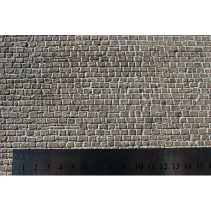 Mauerwerk "Munot 1" verfugt