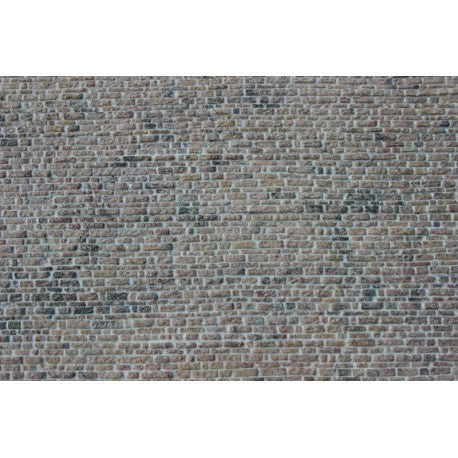 Schichtmauerwerk regelmäßig, verfugt