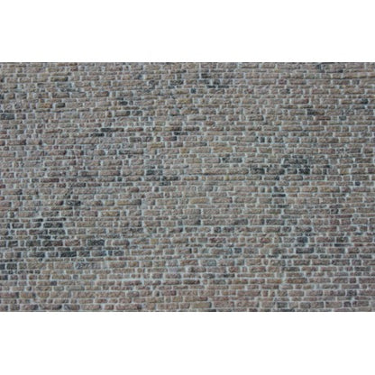 Schichtmauerwerk regelmäßig, verfugt