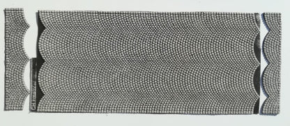 Übergang für Kopfsteinpflaster, römisch verlegt (1:22,5)