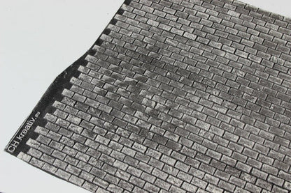 Formatstein-Mauer lang