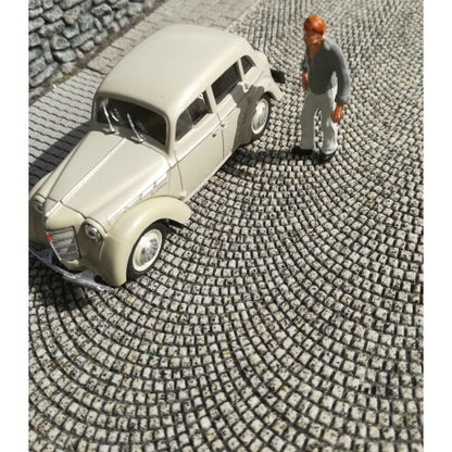 (Spur0) lange Pflasterstrasse, römisch verlegt