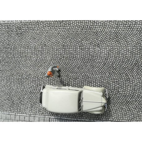 (Spur0) lange Pflasterstrasse, römisch verlegt