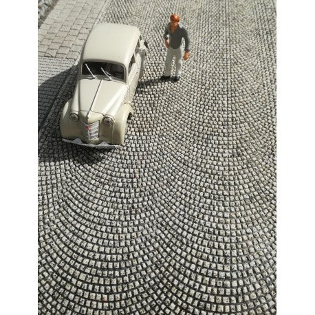 (Spur0) lange Pflasterstrasse, römisch verlegt