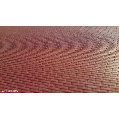 Backstein-Mauer Läuferverband